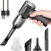 Wireless Handheld Car Vacuum Cleaner High Power Rechargeable Household Mini Vacuum, Vacuum for Desk, Home and Office Dust Cleaning