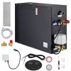 Steam Shower Generator, 10.5 kW, Segmented Heating & Temperature Customization & 24h Timer Steam Bath Kit