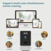 Window type disguised surveillance camera, built-in WiFi, motion detection alarm, suitable for cross-border security of homes/shops
