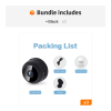 1pc A9 Mini Camera; HD 720P 2.4G Wifi IP Camera; Night Vision; Smart Home Security Wireless Mini Camcorder; Mobile Remote View Video Surveillance Came